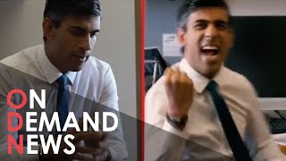 The Moment Rishi Sunak Finds Out He's Through