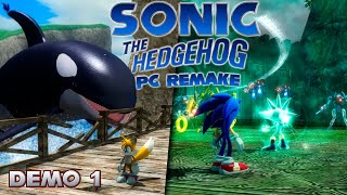 Sonic the Hedgehog (P-06) [Demo 1] - Walkthrough - Fan Game