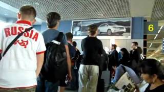 Musafir ke Mesir -Airport Domodedovo - Moscow - Balai Menunggu