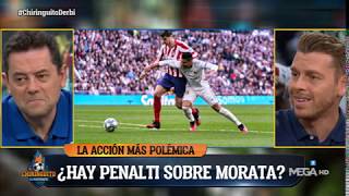 ¿Hubo PENALTI de CASEMIRO a MORATA?