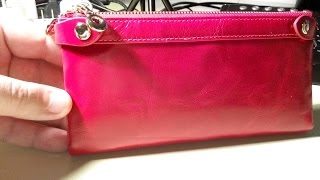 Дамский кожаный кошелек ► Посылка из Китая / AliExpress