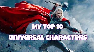 TOP TEN UNIVERSAL CHARACTERS!! | Marvel Future Fight
