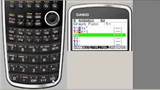 6 Graph Intersection & Intercept Casio fx CG10 Prizm