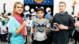 «Робофест - Кубань 2016» Краснодар. Репортаж с фестиваля о робототехнике на Юниор ТВ