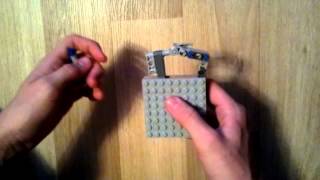 Lego механизмы замок +механизм. Lego mechanisms lock + mechanism.