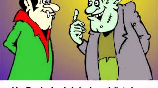 Halloween Witz Dracula Frankenstein Monster Vegetarier