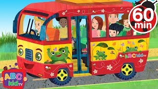 Wheels on the Bus | +More Nursery Rhymes & Kids Songs - Cocomelon (ABCkidTV)