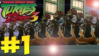 "TMNT 3: Mutant Nightmare" Прохождение - #1 (Трицератоны Захватили Нашу Планету Земля)