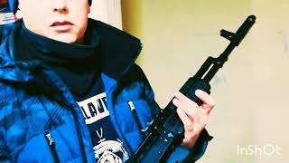 Как снять газовую трубку на ак + снятие верхней накладки газовой камеры