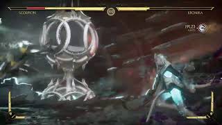 Mortal Kombat 11 Krypt walking + Scorpion Ending