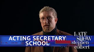 The Acting Secretary School Of Acting