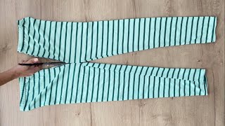 Reciclo Hermosa BLUSA IDEA to RECYCLE OLD PANTS - TRANSFORMAR Ropa - DIY Swimsuit...