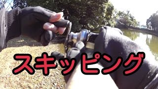 スキッピング やり方 コツ ベイトリールでのキャスト