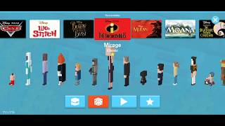 Disney Crossy Road #5 The Incredibles All Characters Gameplay