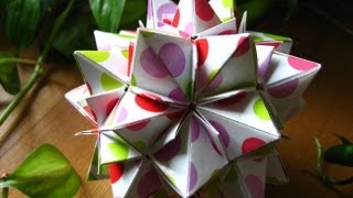 Origami ♣ Magnet ♣ Kusudama