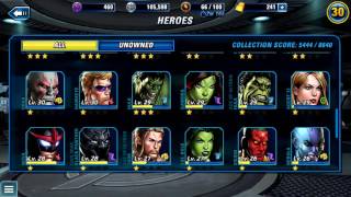 Marvel Avengers Alliance 2- First reaction to update 1.3.2