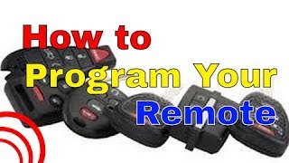 Autostart Polar Start and Command Start Remote Transmitter Programming