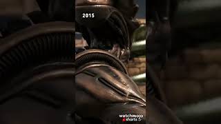 Alien's Xenomorph: Then Vs Now #shorts