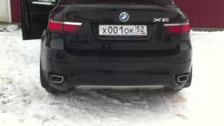 Дым при полном газе BMW X6 30d без сажевого фильтра