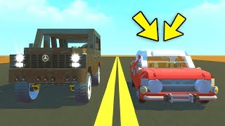 БАНДИТСКИЙ ГЕЛИК ПРОТИВ МОСКВИЧА В СКРАП МЕХАНИК ! ИГРАЕМ В SCRAP MECHANIC