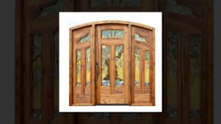 Cửa gỗ 3 cánh Oak, Ash Walnut, Beech, Maple 02 - Hoang Phuc Wood