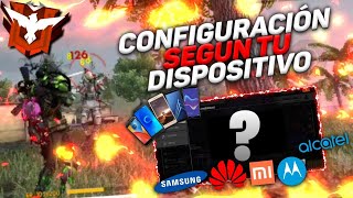 5 CONFIGURACIONES PARA DAR HEADSHOT SEGÚN TU DISPOSITIVO// FREE FIRE