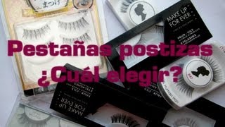 Pestañas Postizas ¿Cuáles elegir?