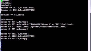 Asterisk: реализация Callback