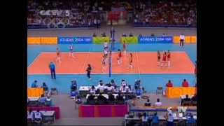 2004 Athens Olympic Games Volleyball Women Final China-Russia