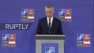 Latvia: NATO chief reiterates stark warnings to Moscow amid military buildup on Ukraine border