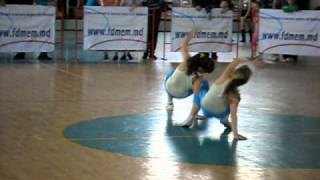Алина и Саша .... Дуэт хип-хоп!!(Чемпионат Молдовы)
