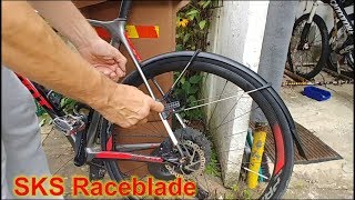 SKS Raceblade Pro Schutzblech für Rennräder, Gravel Bike Cyclocrosser