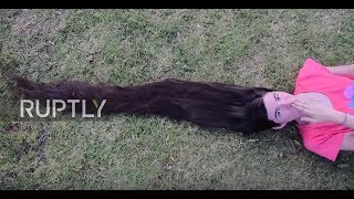 From 'bad' haircut to Guinness World Record: Argentinian teen becomes real-life Rapunzel