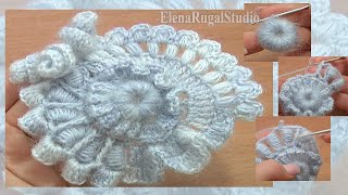 Crochet Scrumble  Tutorial 2 часть 1 из 2 Вязание крючком скрамбли