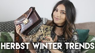 HERBST WINTER TRENDS 2016 | HAUL | ANPROBE | madametamtam