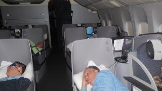 United Airlines 777-200 BusinessFirst Chicago-Newark-Mumbai - "Incredible India"