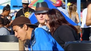 Burping At Santa Monica Beach Prank