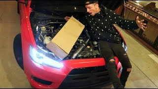 EVO X INTERCOOLER PIPING INSTALL!