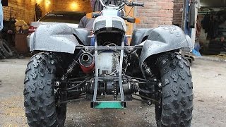 САМОДЕЛЬНЫЙ КВАДРОЦИКЛ С ДВИГАТЕЛЕМ ОТ ИЖА!