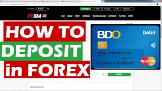 How to deposit money in forex account using BDO Debit Card (Tagalog)