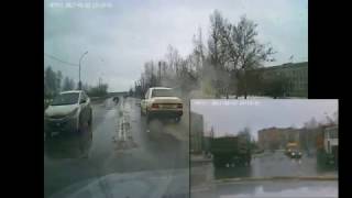 мерс 0415 IA 6 подрезает учебку на экзамене в ГАИ Могилев