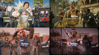 Rainbow Six Siege All Invitational Operators, Elite MVP Animations