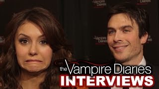 Ian Somerhalder & Nina Dobrev Best TVD Moments from 100 Episodes -- Exclusive