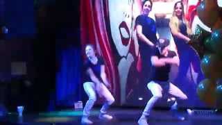 Участники шоу ТАНЦЫ и ТАНЦУЙ (отб. этап) в клубе THE TOP