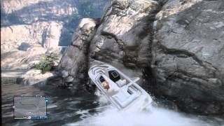 GTA 5 (V) Beta Track Design Boat Bashing Insanity!