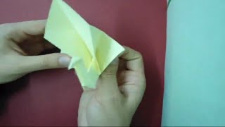 How to make easy origami peacock