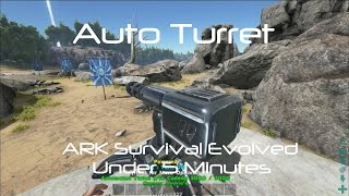 Auto Turret [ARK Survival Evolved] [Old Video]