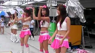 美少女レースクイーン　F-PRO　ダンスユニット　in　鈴鹿