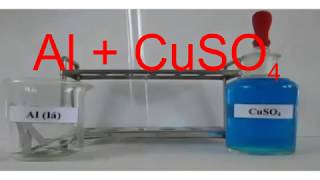 Al + CuSO4 phản ứng thế giữa nhôm và dung dịch đồng sunfat