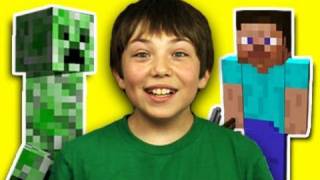 KIDS REACT TO MINECRAFT